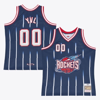 Houston Rockets Mitchell & Ness x Playboi Carti 1999-00 Swingman Jersey - Navy