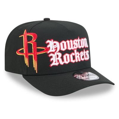 Houston Rockets New Era Proud A-Frame 9FIFTY Snapback Hat - Black