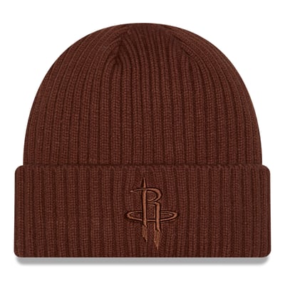 Houston Rockets New Era Color Pack Cuffed Knit Hat - Brown