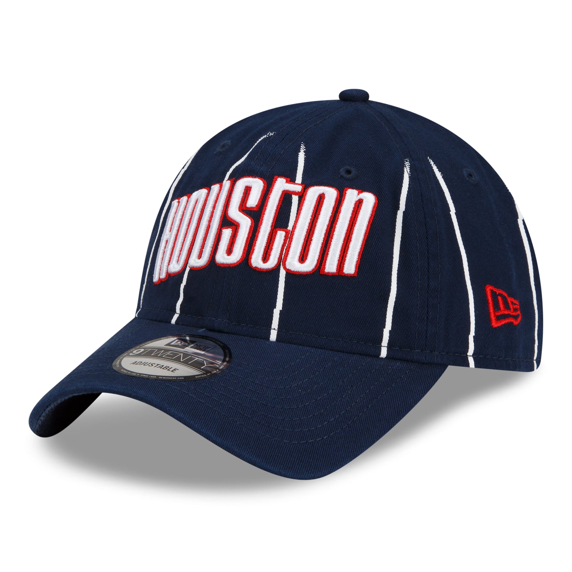 Houston Rockets Adjustable Cap Men's Houston Rockets New Era Navy 2021/22 City Edition Official ...