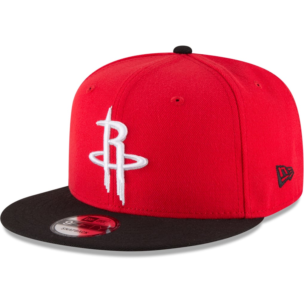 Houston Rockets New Era Two-Tone 9FIFTY Adjustable Hat - Red/Black