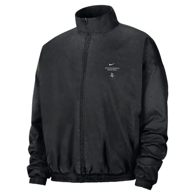 Houston Rockets Nike 2026/27 Standard Issue On-Court Game Theater Calm Full-Zip Jacket - Black