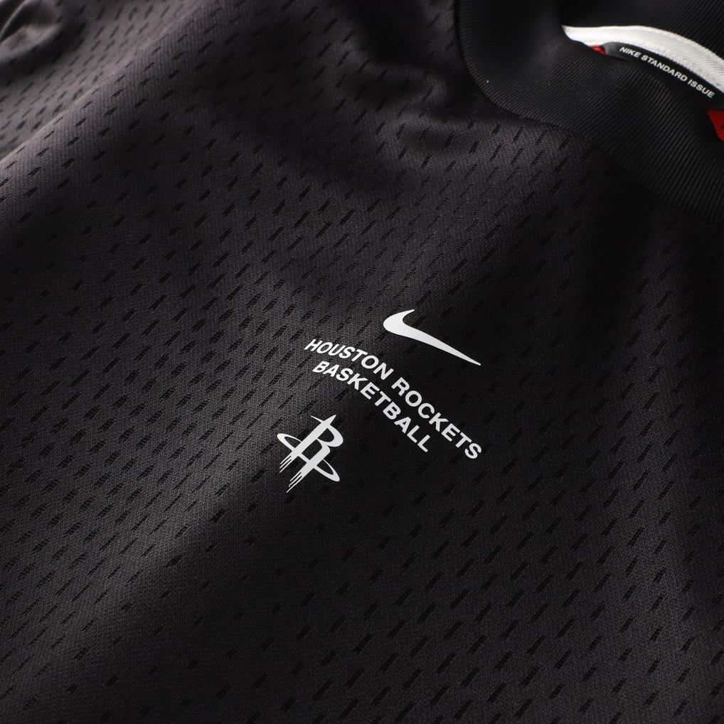Men's Houston Rockets Nike Black 2026/27 Standard Issue Pre-Game ...