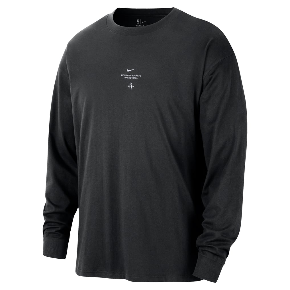 Men's Houston Rockets Nike Black 2026/27 Standard Issue Pre-Game ...