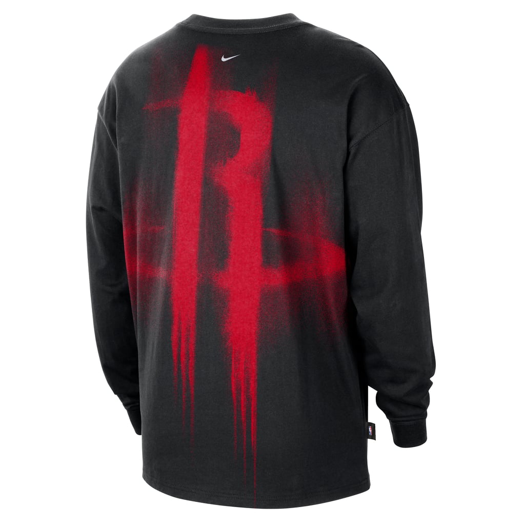Men's Houston Rockets Nike Black 2026/27 Standard Issue Pre-Game ...