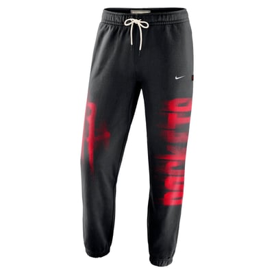 Houston Rockets Nike 2026/27 Standard Issue Team Fleece Pants - Black