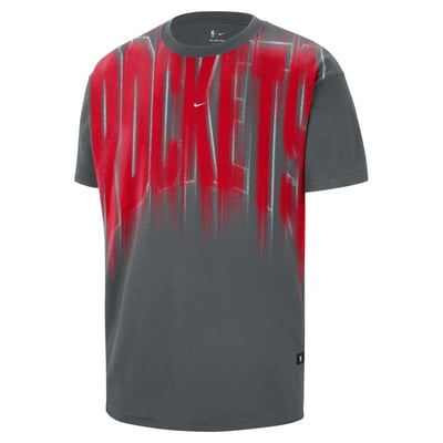 Houston Rockets Nike 2026/27 Standard Issue Team Anthem T-Shirt - Gray
