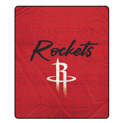 Houston Rockets Pegasus Echo Script Fade 50" x 60" Ultra Soft Throw Blanket