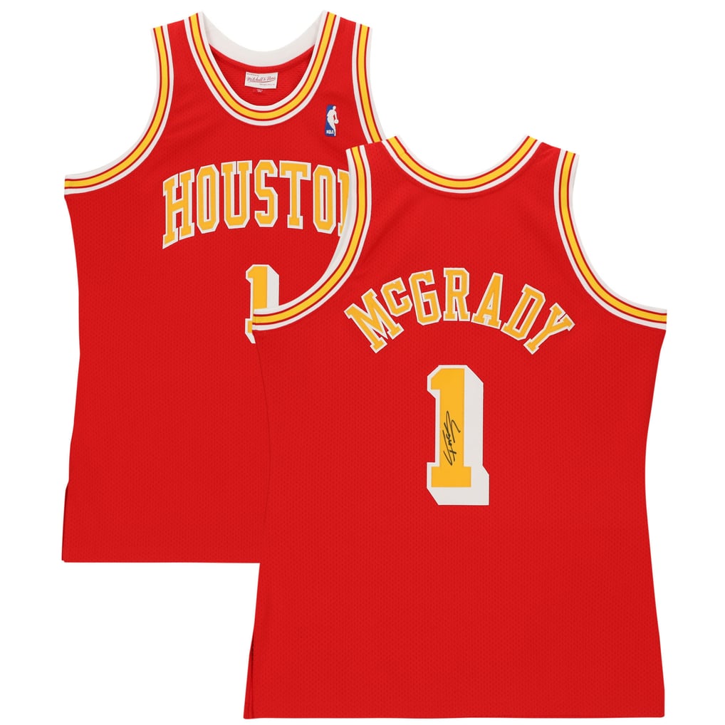 Tracy McGrady Houston Rockets Fanatics Authentic Autographed Red Mitchell & Ness Authentic Jersey