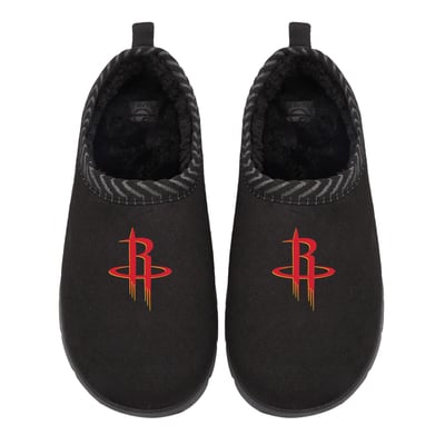 Houston Rockets ISlide Unisex Primary Logo Mission Slippers - Black
