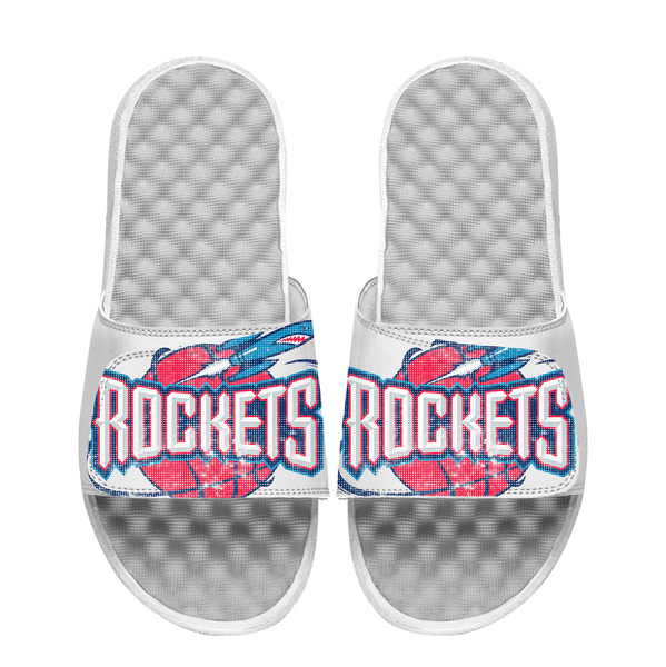 Unisex Houston Rockets ISlide Logo Slide Sandals display picture 3