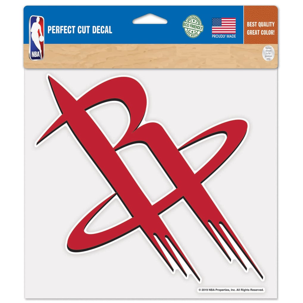WinCraft  Houston Rockets 8" x 8" Color Car Decal