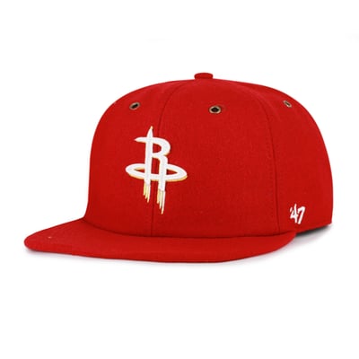  Houston Rockets '47 Women's Wool Captain Adjustable Hat - Red