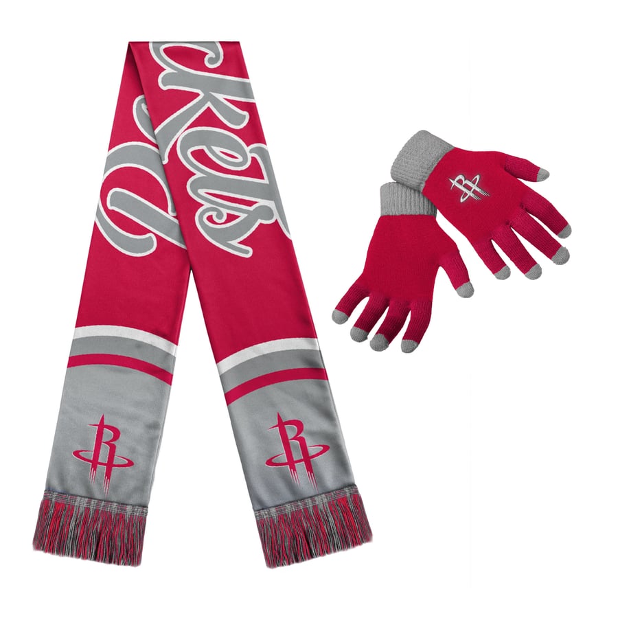 Houston Rockets Two Tone Gloves American Football Lineman Gloves 2025