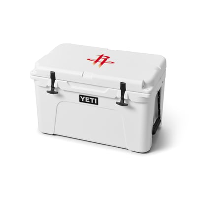 Houston Rockets YETI Tundra 45 Hard Cooler - White