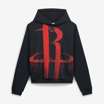  Houston Rockets Nike Youth 2026/27 Standard Issue Practice Icon Fleece Pullover Hoodie - Black