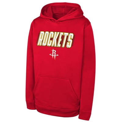 Houston Rockets Outerstuff Youth Sack Party Performance Hoodie - Red