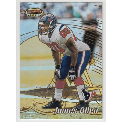 2002 Bowman's Best Gold #70 James Allen