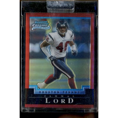 2004 Bowman Chrome Red Refractors #148 Jammal Lord