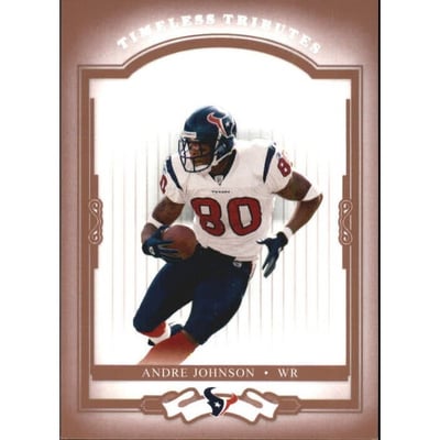 2004 Donruss Classics Timeless Tributes Red #34 Andre Johnson