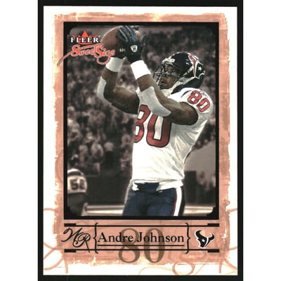 2004 Fleer Sweet Sigs Black #67 Andre Johnson/80