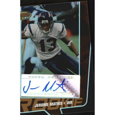 2005 Bowman's Best Bronze #145 Jerome Mathis AU