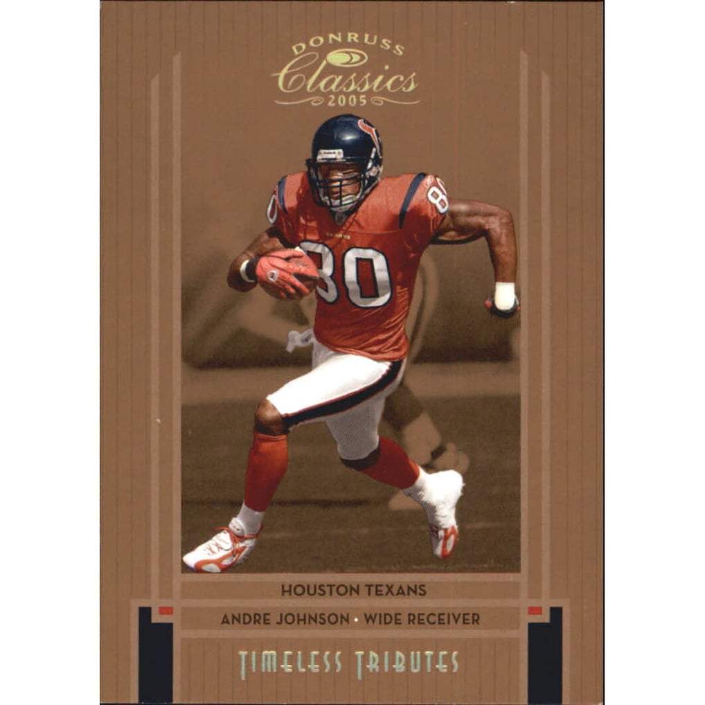 2005 Donruss Classics Timeless Tributes Bronze #37 Andre Johnson
