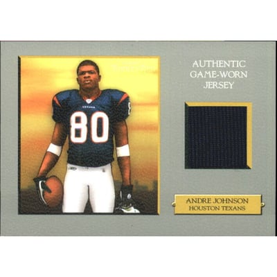 2005 Topps Turkey Red Relics Gray #TRRAJ Andre Johnson