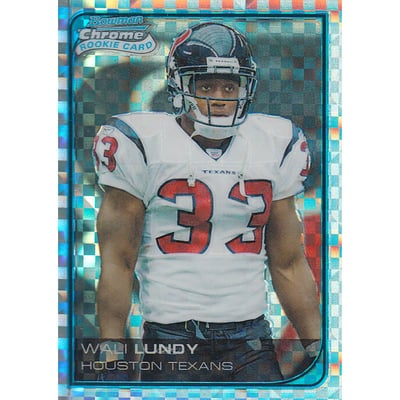 2006 Bowman Chrome Xfractors #8 Wali Lundy
