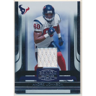 2006 Donruss Gridiron Gear Jerseys #42 Andre Johnson/125