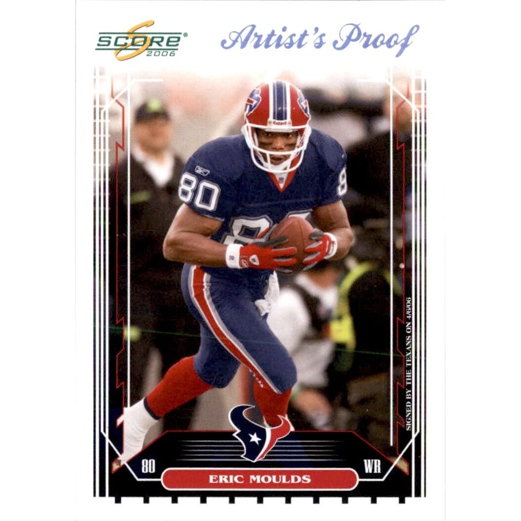 2006 Score Artist's Proof #28 Eric Moulds