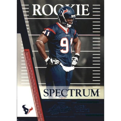 2007 Absolute Memorabilia Spectrum Blue Retail #204 Amobi Okoye