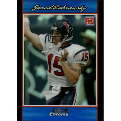 2007 Bowman Chrome Blue Refractors #BC16 Jared Zabransky