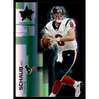 2007 Leaf Rookies and Stars Longevity Emerald #79 Matt Schaub