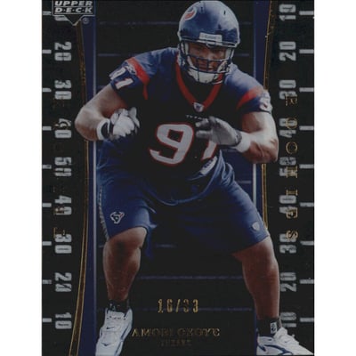 2007 Upper Deck Trilogy Gold #123 Amobi Okoye