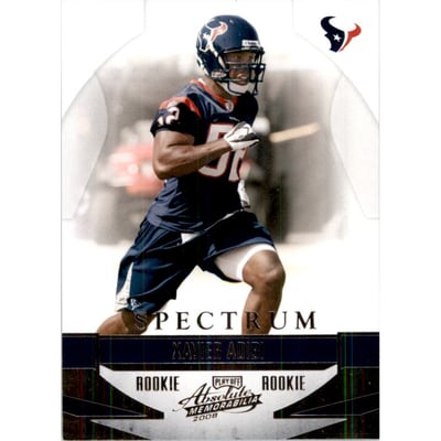 2008 Absolute Memorabilia Spectrum Silver Retail #248 Xavier Adibi