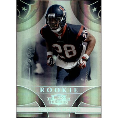 2008 Donruss Threads Silver Holofoil #156 Antwaun Molden
