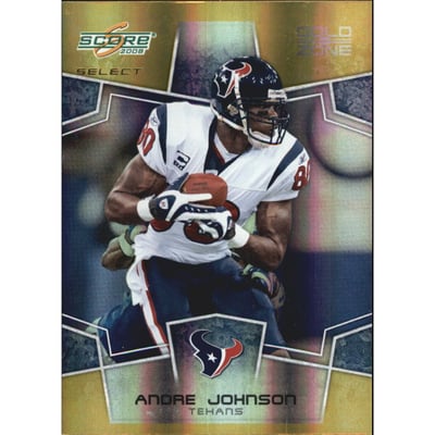 2008 Select Gold Zone #119 Andre Johnson