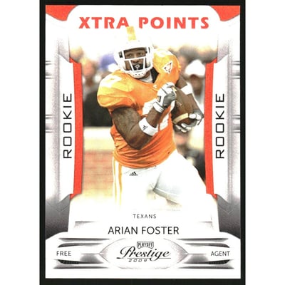 2009 Playoff Prestige Xtra Points Red #107 Arian Foster