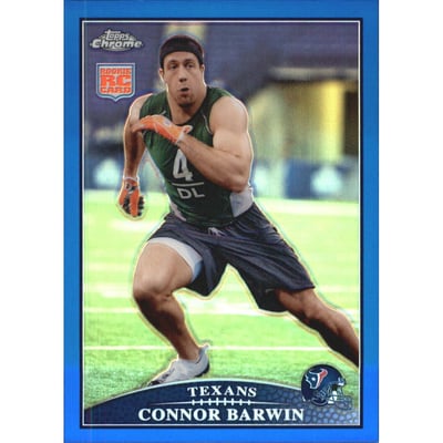 2009 Topps Chrome Blue Refractors #TC169 Connor Barwin
