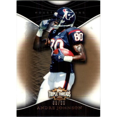 2009 Topps Triple Threads Gold #57 Andre Johnson