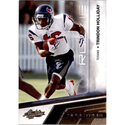 2010 Absolute Memorabilia Spectrum Silver Retail #198 Trindon Holliday