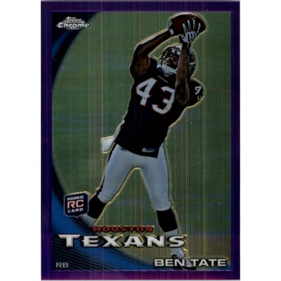2010 Topps Chrome Purple Refractors #C46 Ben Tate