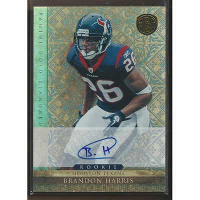 2011 Panini Gold Standard Autographs Silver #162 Brandon Harris/499
