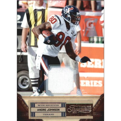 2011 Timeless Treasures Jerseys #4 Andre Johnson/199