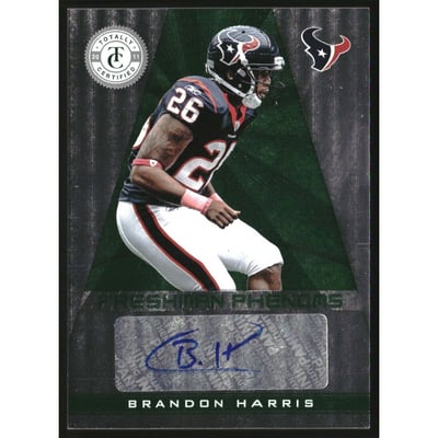 2011 Totally Certified Green #156 Brandon Harris AU