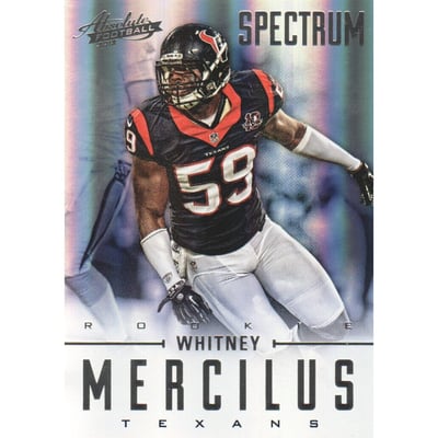 2012 Absolute Spectrum Silver #195 Whitney Mercilus