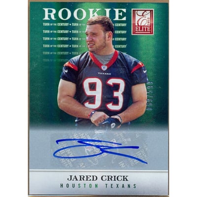 2012 Elite Turn of the Century Autographs #142 Jared Crick/599