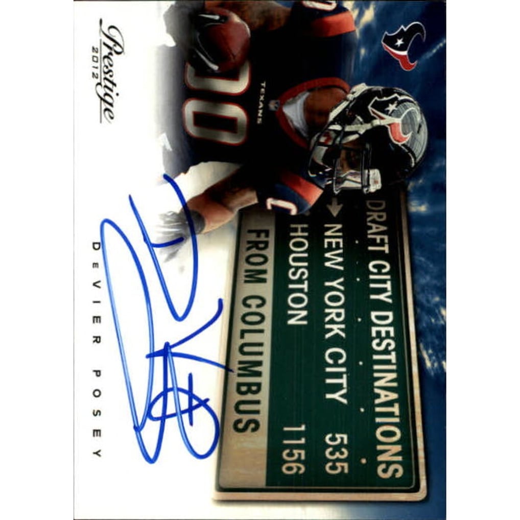 2012 Prestige Draft City Destination Autographs #17 DeVier Posey