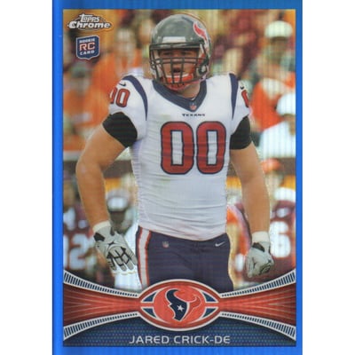 2012 Topps Chrome Blue Refractors #11 Jared Crick